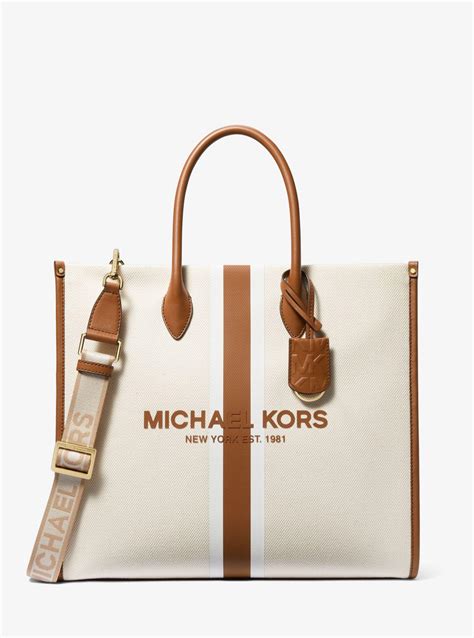 michael kors mirella tote bag|michael kors signature canvas tote.